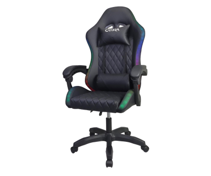 Fotel gamingowy Cobra WS8152 RGB BT GŁOŚNIKI - BLACK